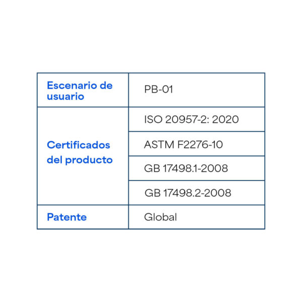 MF01 - Barra de dominadas multifuncional para pared - Imagen 6