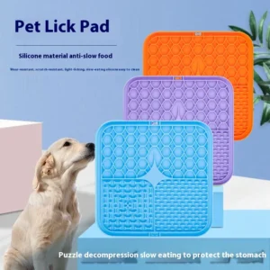 Almohadilla para lamer perros y gatos