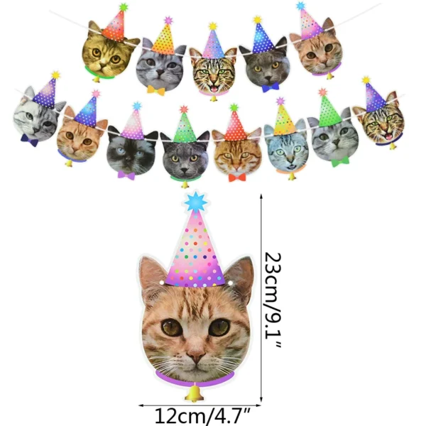 Guirnaldas con dibujos de animales - Imagen 5
