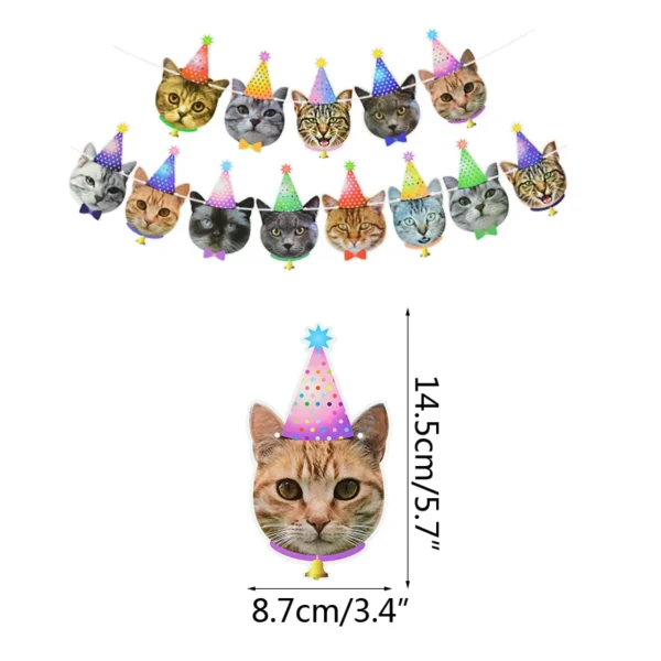 Guirnaldas con dibujos de animales - Imagen 3