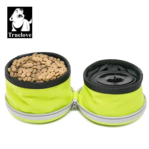 Cuenco plegable de 2 vías para perro