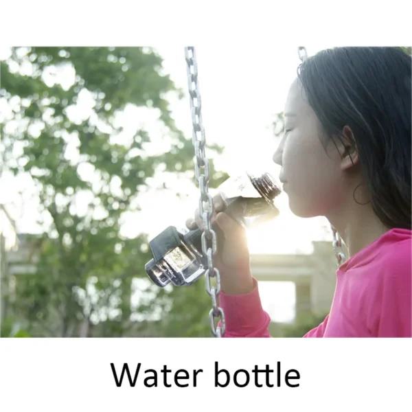 Botellas de agua deportivas de plástico, 550ml - Imagen 3
