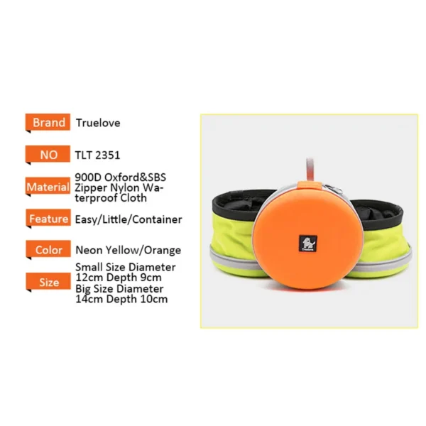 Cuenco plegable de 2 vías para perro - Imagen 2
