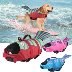 Chaleco salvavidas para Perros tipo Sirenita