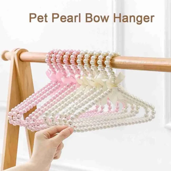 Percha de plástico con forma de corazón para perro - Imagen 2