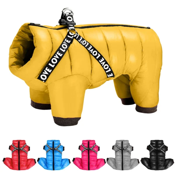 Campera Inflada 4 patadas hiper mega aislante y cool