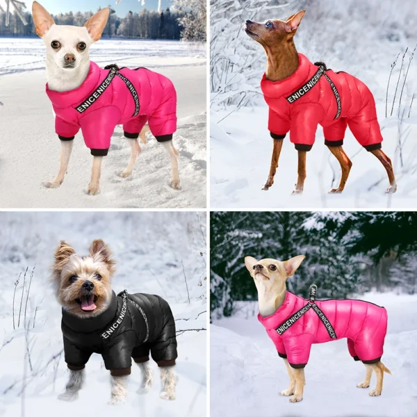 Campera Inflada 4 patadas hiper mega aislante y cool - Imagen 5
