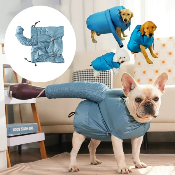 Traje de Secado de Pelo para Mascotas