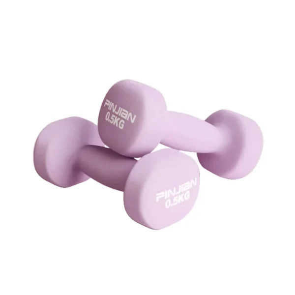 Mancuernas de neopreno para mujer 1 piezas/2 piezas, 1kg - Imagen 5
