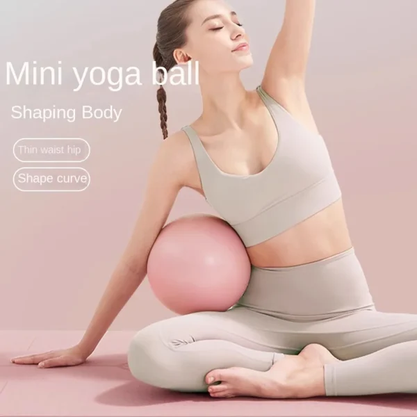 Mini pelota de Yoga de 25cm - Imagen 2