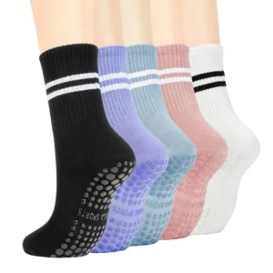 4 pares de calcetines de Yoga para mujer