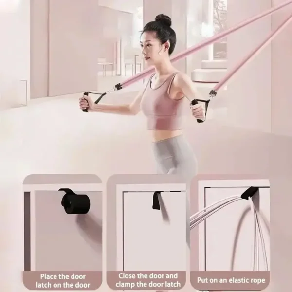 Camilla de Fitness de cuerda de tensión multifuncional para entrenamiento de estiramiento - Imagen 4