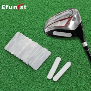 Cinta de plomo ponderada para palos de Golf, 10 Uds., 3 g/unid, herramienta de práctica asistida de Golf plateada.