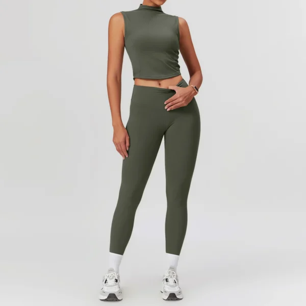 Conjunto Deportivo variante falda y calza larga - Imagen 4
