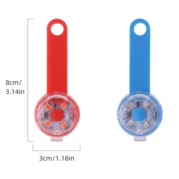 Colgante de seguridad nocturna intermitente impermeablecon luz - Imagen 5