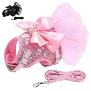 Princess Dress Set - Conjunto Arnés y Correa