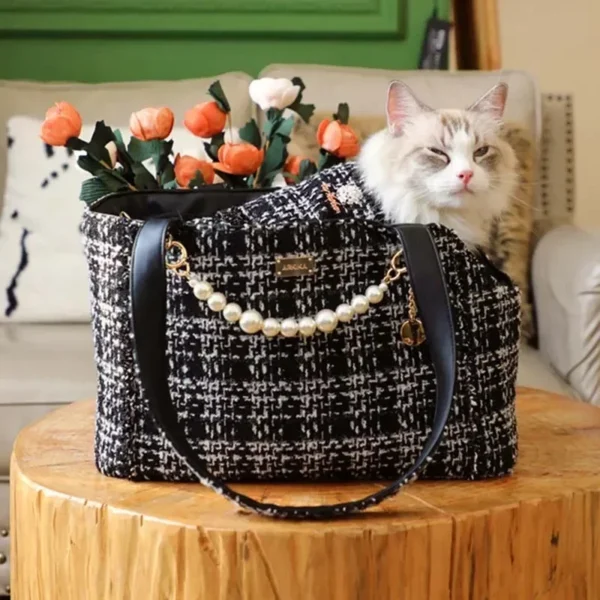 Bolsos de hombro de lujo para perros - Imagen 6