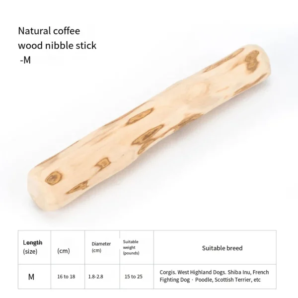 Juguete masticable de madera para perros, para aliviar la presión dental. - Imagen 6