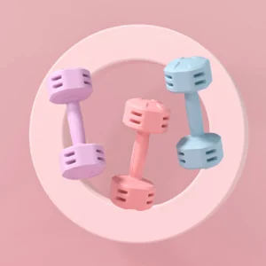 Mancuernas antideslizantes para Fitness