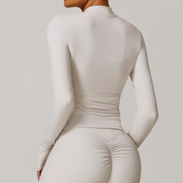 Tops de Yoga con cremallera - Imagen 5