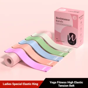 Banda elástica de resistencia para Yoga Color Pastel