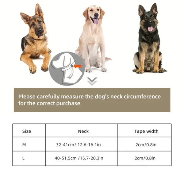 Collar de perro impermeable de PVC - Imagen 2