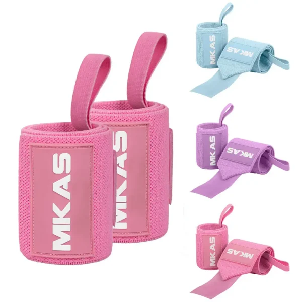 1 par de correas de soporte para muñecacolor pastel - Imagen 2