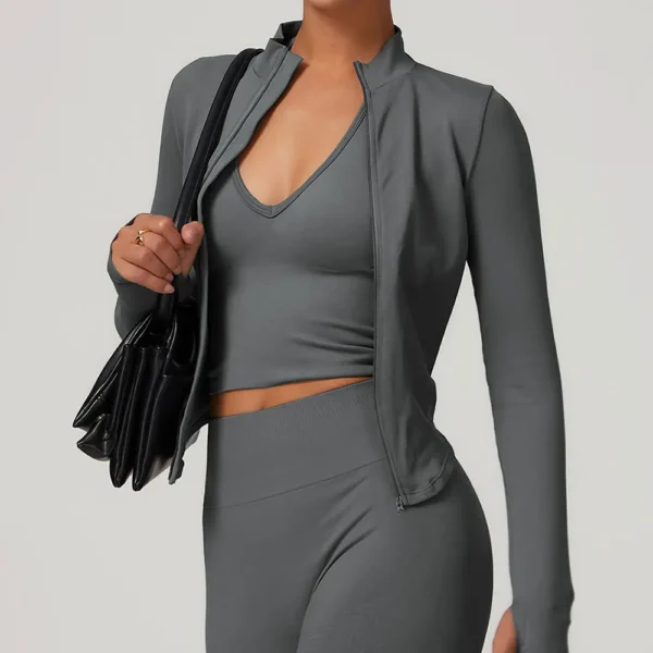 Chaqueta con cremallera para mujer - Imagen 6