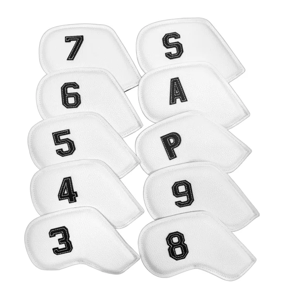 10 unids/set funda para cabeza de hierro de Golf 3-9,P,S,A - Imagen 3