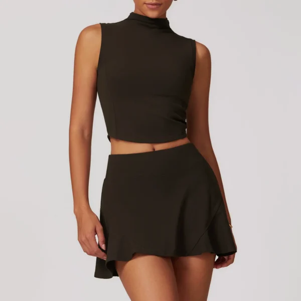 Conjunto Deportivo variante falda y calza larga - Imagen 5