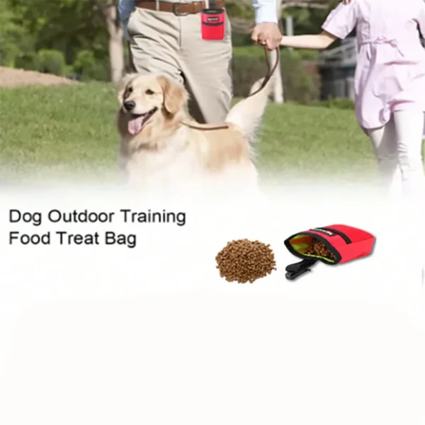 Bolsa de bolsillo para alimentación de mascotas de agilidad y entrenamiento - Imagen 3