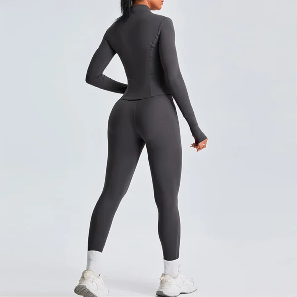 Conjunto de 2 uds., manga y calza slimfit larga - Imagen 6