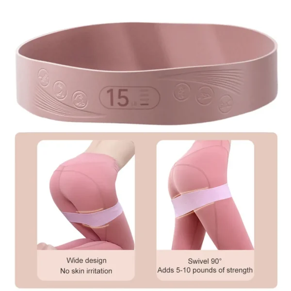 Bandas de resistencia de silicona con 4 niveles de resistencia - Imagen 2