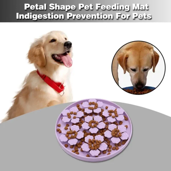 Alfombrilla de alimentación lenta para perro y gato - Imagen 4