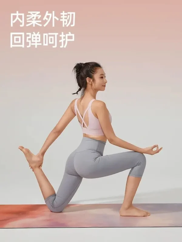 Mat de Yoga doble ensanchamiento, absorción de impacto - Imagen 5