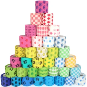 24 rollos de vendaje elástico