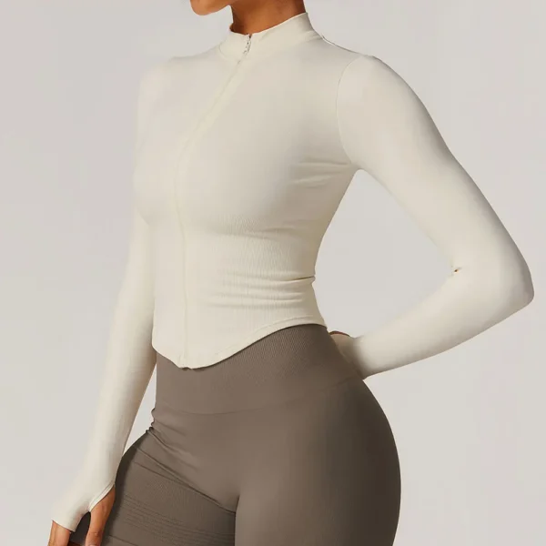 Chaqueta con cremallera para mujer - Imagen 4
