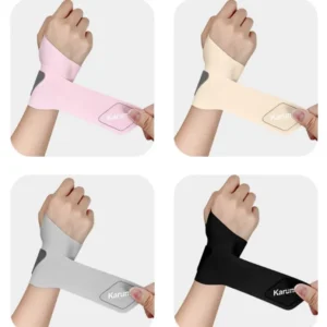 Protector de muñeca deportivo de LICRA fija, tendinitis de esguince de muñeca con cinta de sujeción