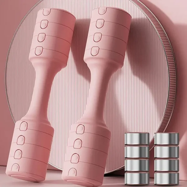 Mancuernas de Fitness con pesas ajustables de 1,5-2,5 kg - 2 piezas - Imagen 3