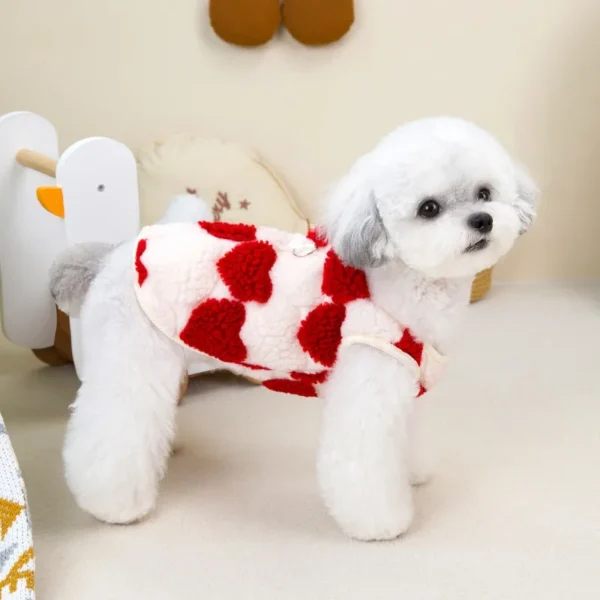 Chaleco de Lana con Corazones - Imagen 6