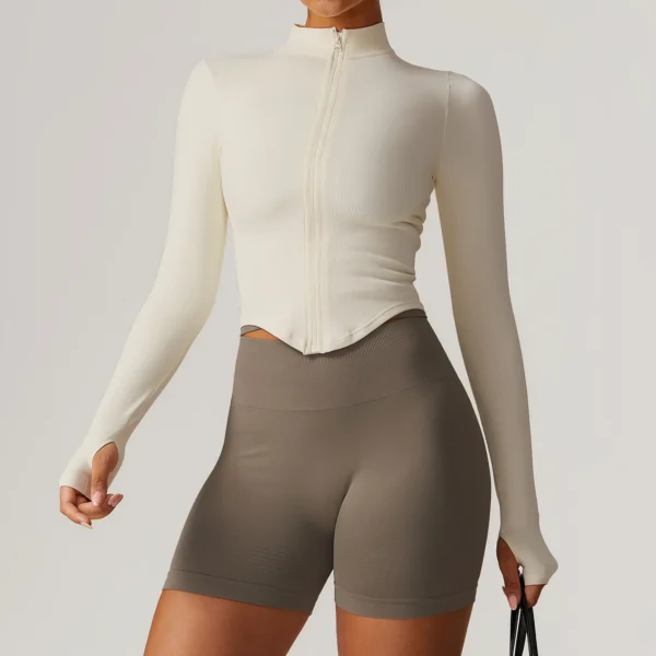 Chaqueta sin costuras con cremallera - Imagen 6