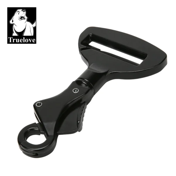 Truelove-Cinturón de seguridad para coche, hebilla de seguridad, Collar o arnés, ligero, aleación de aluminio, portátil, TLM1992/93 - Imagen 2