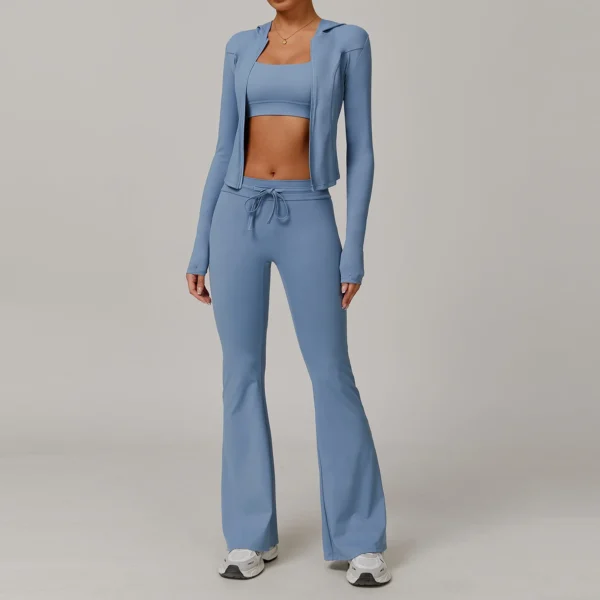 Conjunto 2 piezas - top, pollera ó calza larga - Imagen 4