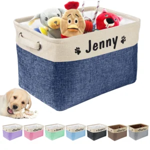 Cesta de juguetes personalizada