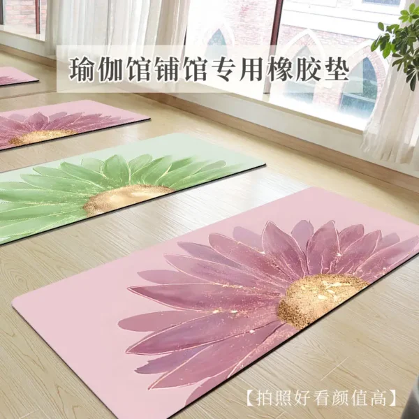 Mat de Yoga doble ensanchamiento, absorción de impacto