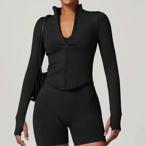 Chaqueta con cremallera para mujer - Imagen 5
