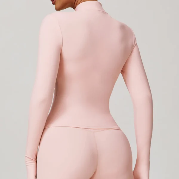 Tops de Yoga con cremallera - Imagen 2