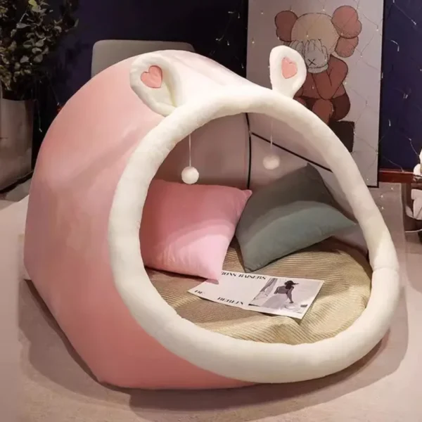 Bonita tienda de peluche de gran tamaño para adultos y niños, casa acogedora, persona perezosa, sofá en el suelo, nido de gato, cojines navideños, cojín para sentarse - Imagen 4