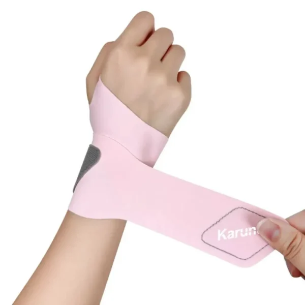 Protector de muñeca deportivo de LICRA fija, tendinitis de esguince de muñeca con cinta de sujeción - Imagen 6