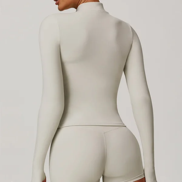 Tops de Yoga con cremallera - Imagen 3